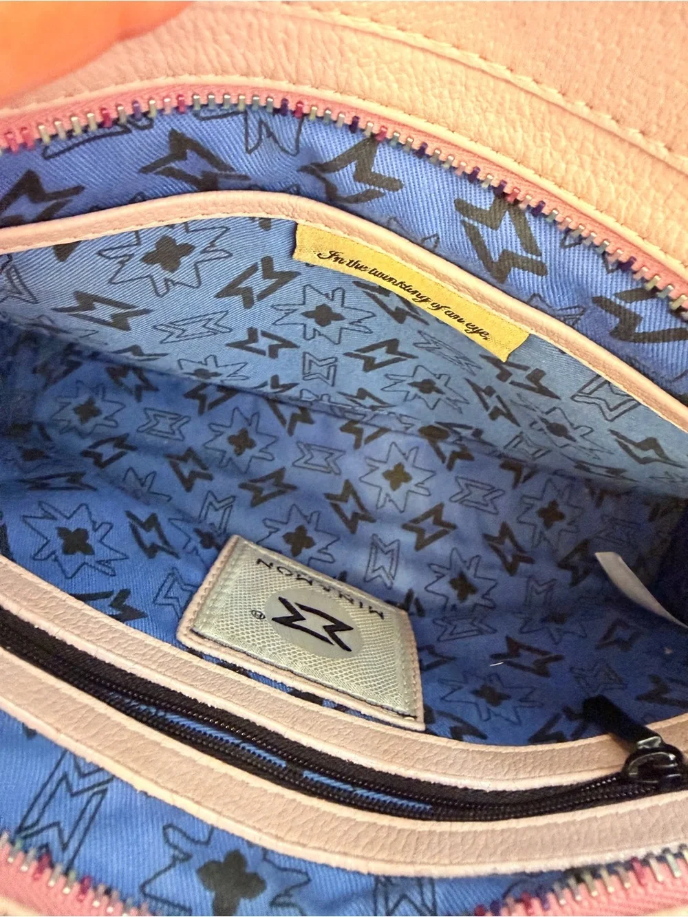 Min & Mon New York Vali  light pink Leather Bag